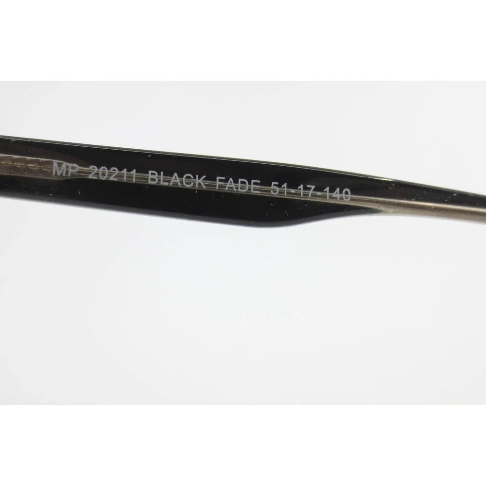MP 20211 Black Fade Square Eyeglass Frames 51-17-140 Mens Womens Glasses